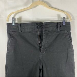 Everlane Black Organic Cotton Wide-Leg Pants